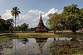 Thailand, Old Sukhothai - Wat Mahathat, there are nearly 200 secondary chedi in the temple area. 